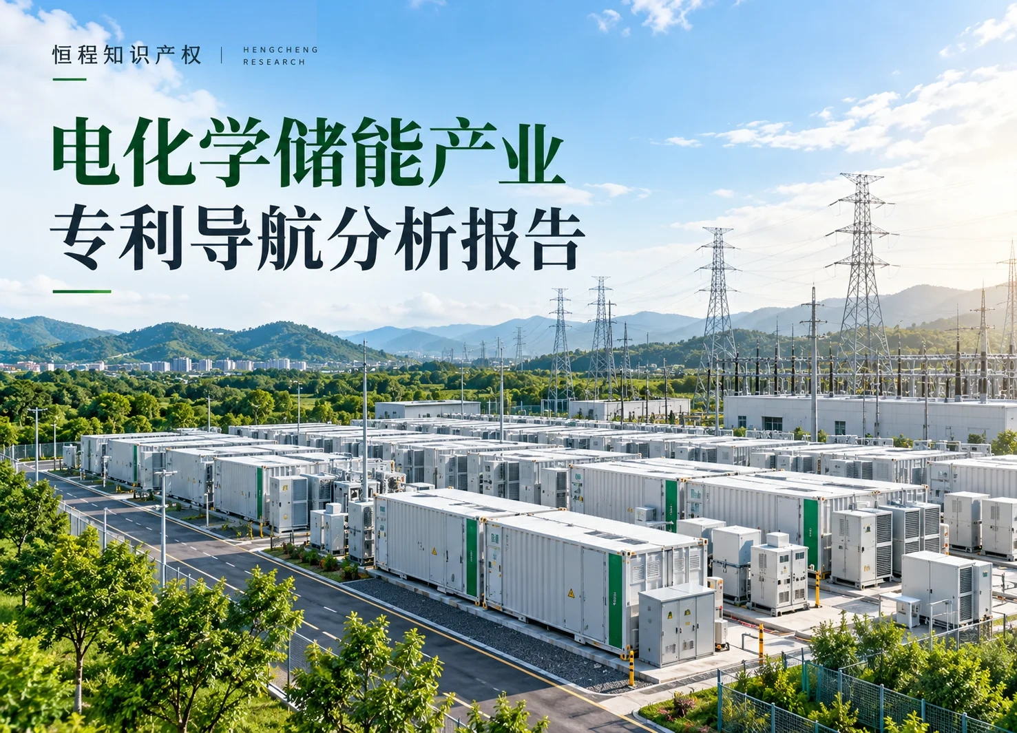 电化学储能产业专利导航分析报告